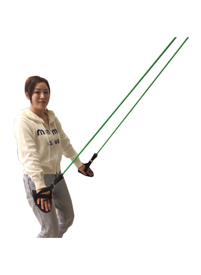 Generic - Swimming Landarm Swimming Trainer Paddling Webbed Freestyle Arm Strength Device Shore Device For Adults And Children-Color:Hand-poof Multi-use-green -50 Pounds -3 Meters - Image 1