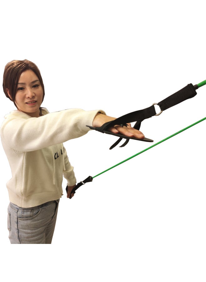 Generic - Swimming Landarm Swimming Trainer Paddling Webbed Freestyle Arm Strength Device Shore Device For Adults And Children-Color:Hand-poof Multi-use-green -50 Pounds -3 Meters - Image 1