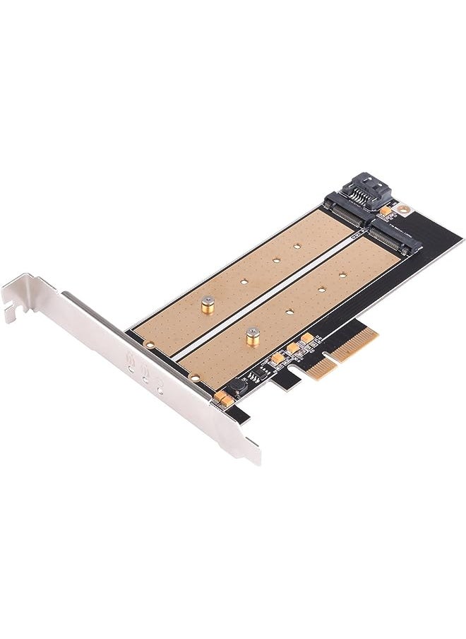 SilverStone Technology Technology M.2 Pcie Adapter For Sata Or Nvme Ssd With Advanced Thermal Solution (Ecm22)  - Image 1