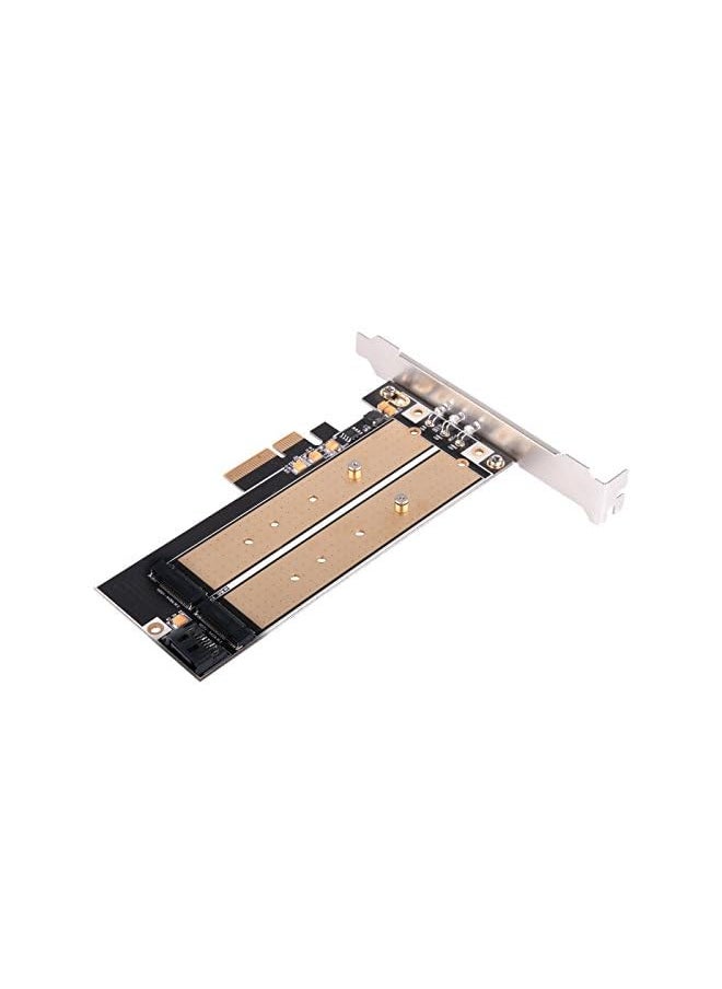 SilverStone Technology Technology M.2 Pcie Adapter For Sata Or Nvme Ssd With Advanced Thermal Solution (Ecm22)  - Image 2