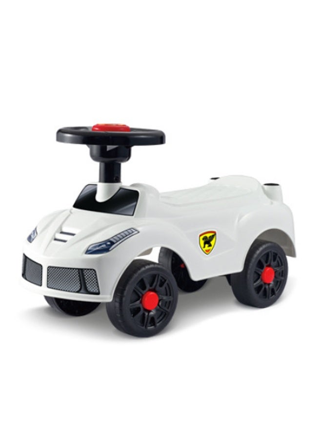 Ride-On Toy Car Sliding Walking Car - Foot-to-Floor Ride-On Toy for Boys & Girls (Ages 1-3 Years Old), Non-Toxic BPA-Free PP Plastic, Anti-Rollover Stable Base, Smooth Silent Wheels, Indoor & Outdoor Sliding Walking Training Toy, Ideal Birthday Gift