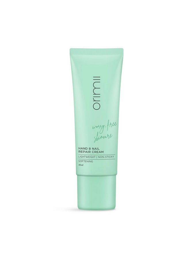 Orimii Nail & Hand Cream For Women With Shea Butter & Alpine Berry Strengthens Nails Repairs Cuticles & Keeps Hands Soft & Moisturized Hand Moisturizer For Dry Skin 100% Safe & Natural (45Ml)  - Image 1