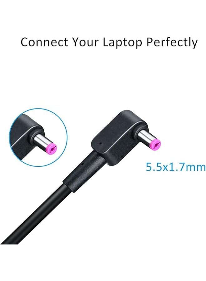 Terabyte 135W 19V 7.1A Laptop Charger for Acer Nitro 5 Gaming AN515-41 AN515-42 AN515-43 AN515-51 AN515-52 AN515-53 AN515-54 Aspire VX5-591G ADP-135KB T Power Adapter (Connector size: 5.5 * 1.7mm) - Image 4