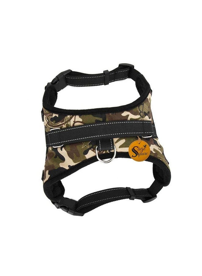 Sage Square Adjustable Cushion Padded Dog Sport Harness With Lifting Handle & Extra Comfort. (Large) - Image 1
