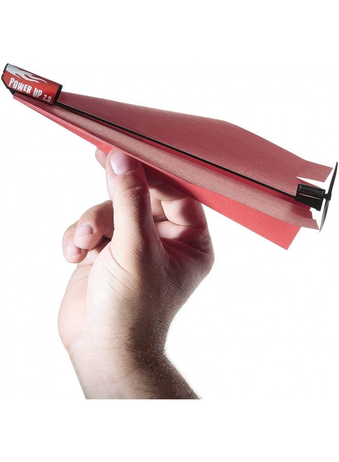 PowerUp POWERUP 2.0 Paper Airplane Conversion Kit | Electric Motor for DIY Paper Planes | Fly Longer and Farther | Perfect for Kids & Adults | Ready to Use Aeroplane Engine Kits  - Image 1