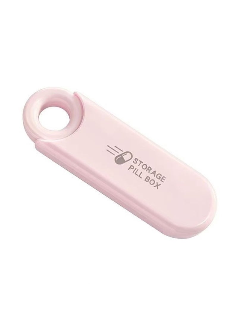 Generic Portable Pill Box 3 Times A Day,Portable Travel Pill Case for Purse Pocket Bag, Compact Daily Pill Organizer for Vitamins,Medicine,Fish Oils,Supplements - Image 1