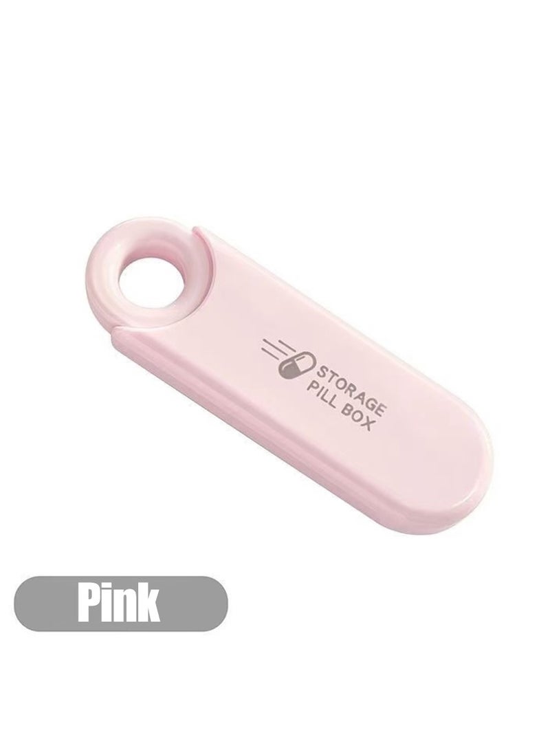 Generic Portable Pill Box 3 Times A Day,Portable Travel Pill Case for Purse Pocket Bag, Compact Daily Pill Organizer for Vitamins,Medicine,Fish Oils,Supplements - Image 2