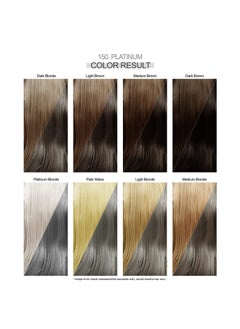 Adore Dore Semi Permanent Hair Color Vegan And Crueltyfree Hair Dye 4 Fl Oz 150 Platinum (Pack Of 1)  - Image 4