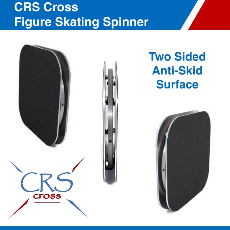CRS Cross Figure Skating Spinner. Spinning Training Aid for Ice Skaters, Gymnastics, Dance and Ballet Pirouette. Metal Eight (8) Inch Spin Trainer. (Spinner) - Image 3
