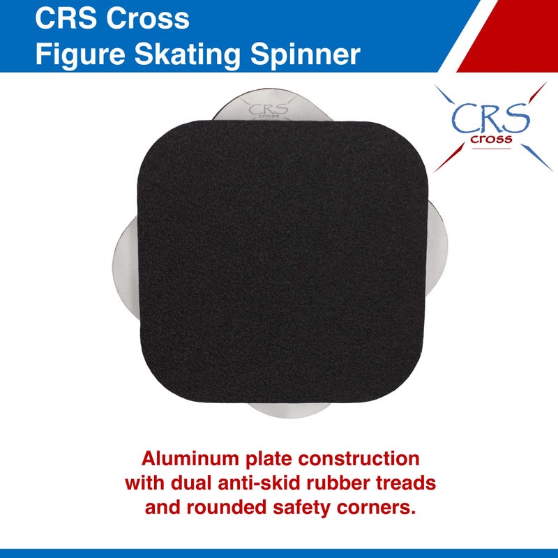CRS Cross Figure Skating Spinner. Spinning Training Aid for Ice Skaters, Gymnastics, Dance and Ballet Pirouette. Metal Eight (8) Inch Spin Trainer. (Spinner) - Image 5