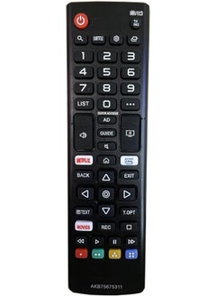 Generic Remote Control  LG Smart TV with Buttons Netflix and Prime Video  - Image 4