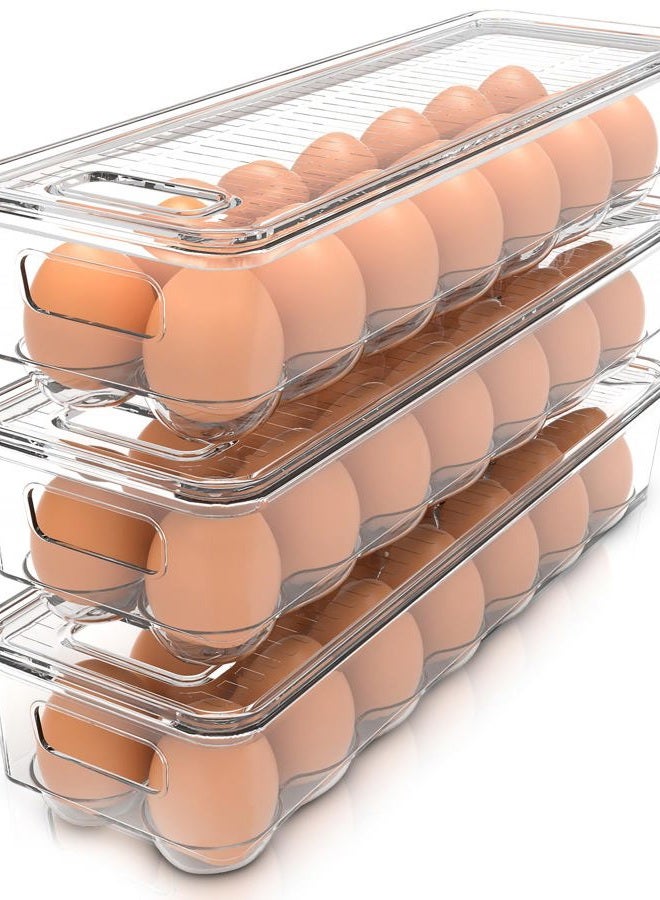 Utopia Home Egg Container for Refrigerator, Pack of 3 - Image 1