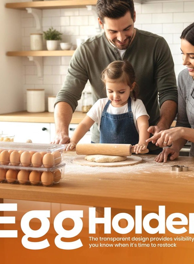 Utopia Home Egg Container for Refrigerator, Pack of 3 - Image 3