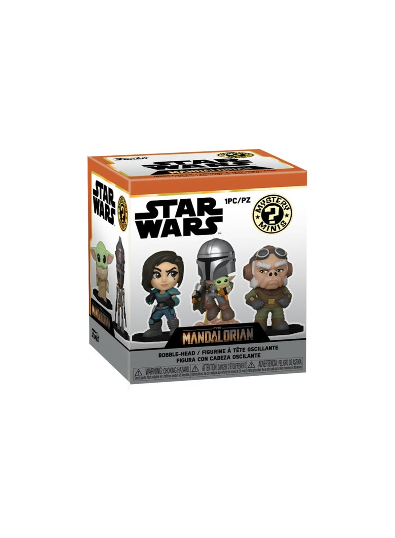 Funko Mystery Minis: TV: The Mandalorian, One Random Mystery Action Figure