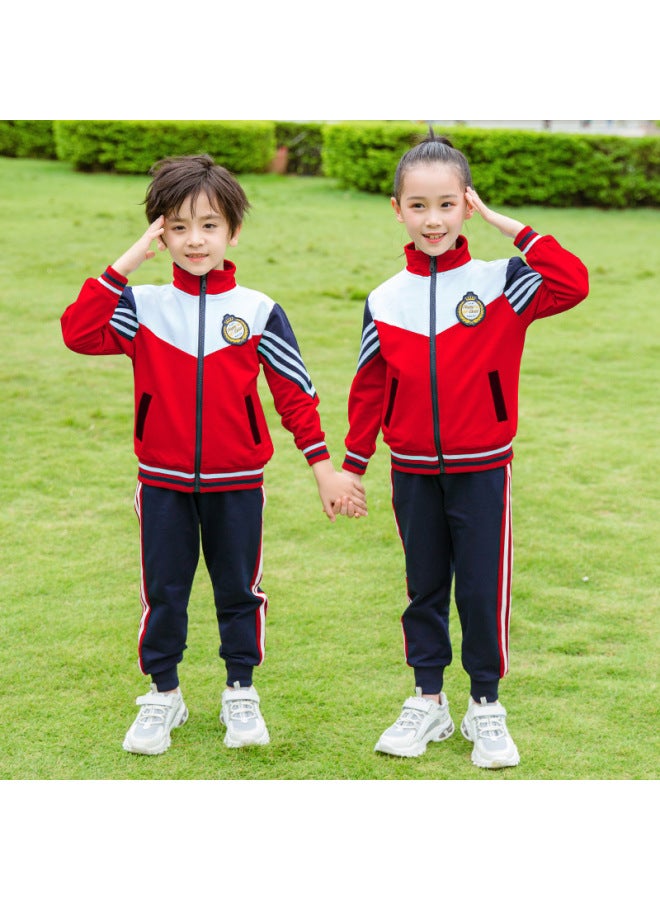 Autumn Family Matching Outfits For Primary And Secondary School Students, Performance Casual Sportswear, Campus Style, College Style, School Uniforms