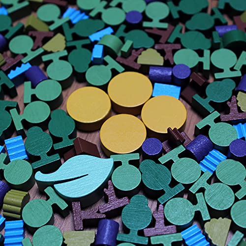 Horrible Guild Evergreen - Abstract Strategy Tree-Growing Board Game for Adults and Families, 1-4 Players, Ages 8+, Immersive Eco-Friendly Experience, 45-60 Min - Image 5