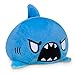 TeeTurtle The Original Reversible Shark Narwhal Plushie Blue Cute Sensory Fidget Stuffed Animals That Show Your Mood - Image 3