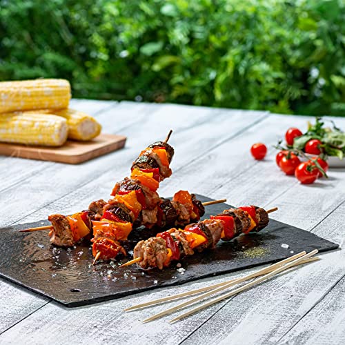 GUSTO [12 Inch - 100 Count] Bamboo Skewers for Shish Kabob, Grilling, Fruits, Appetizers, and Cocktails (Formerly Comfy Package) - Image 3