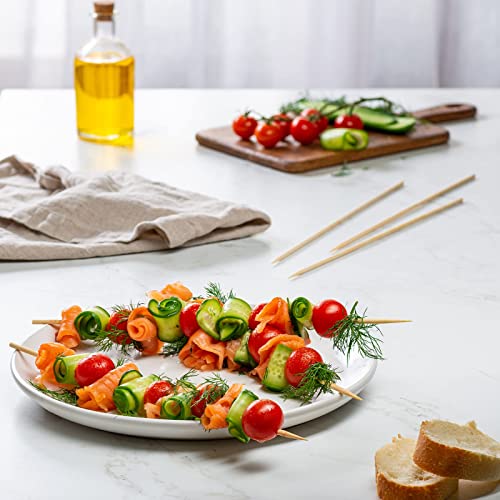 GUSTO [12 Inch - 100 Count] Bamboo Skewers for Shish Kabob, Grilling, Fruits, Appetizers, and Cocktails (Formerly Comfy Package) - Image 5