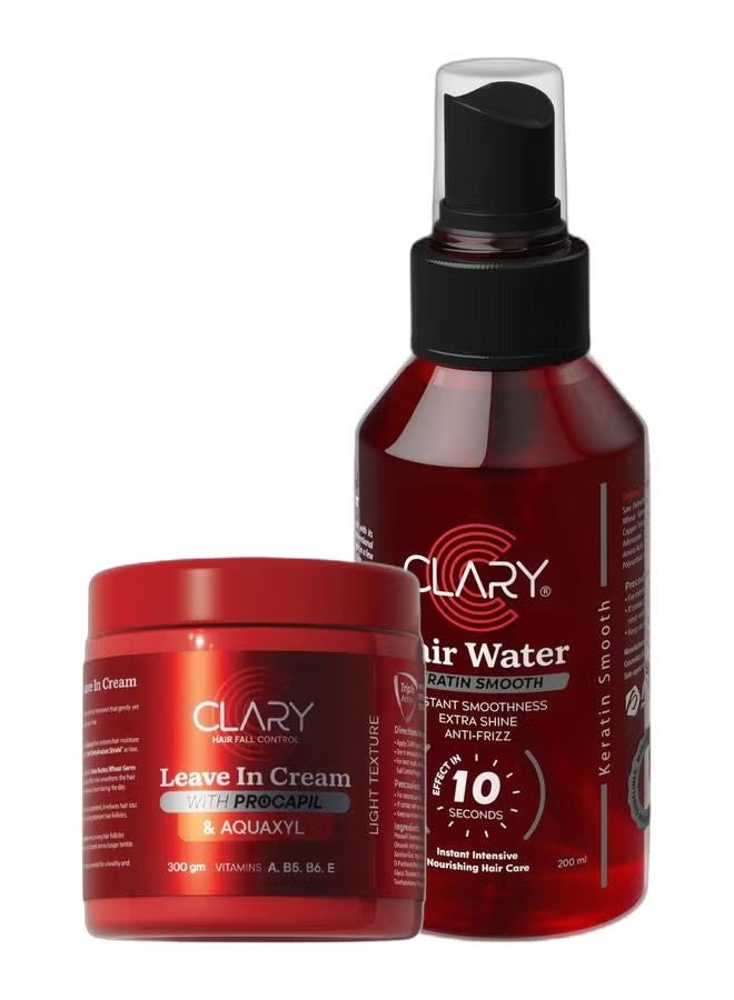 CLARY Hair Water + Leave in Cream - Image 1