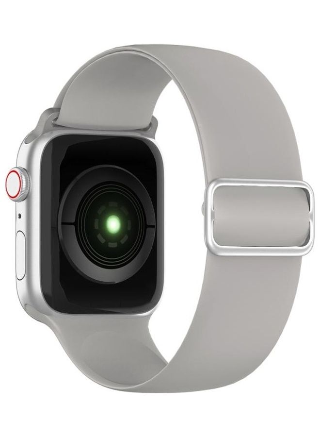 BGM Replacement Band for Apple Watch Series 1/2/3/4/5/6/SE 42/44mm Grey - Image 2