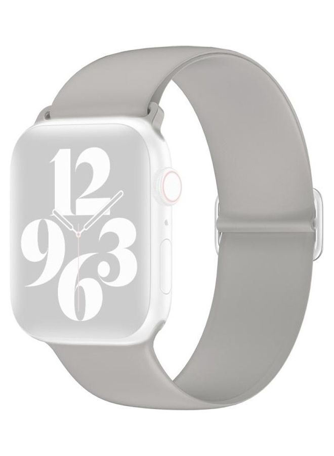 BGM Replacement Band for Apple Watch Series 1/2/3/4/5/6/SE 42/44mm Grey - Image 1