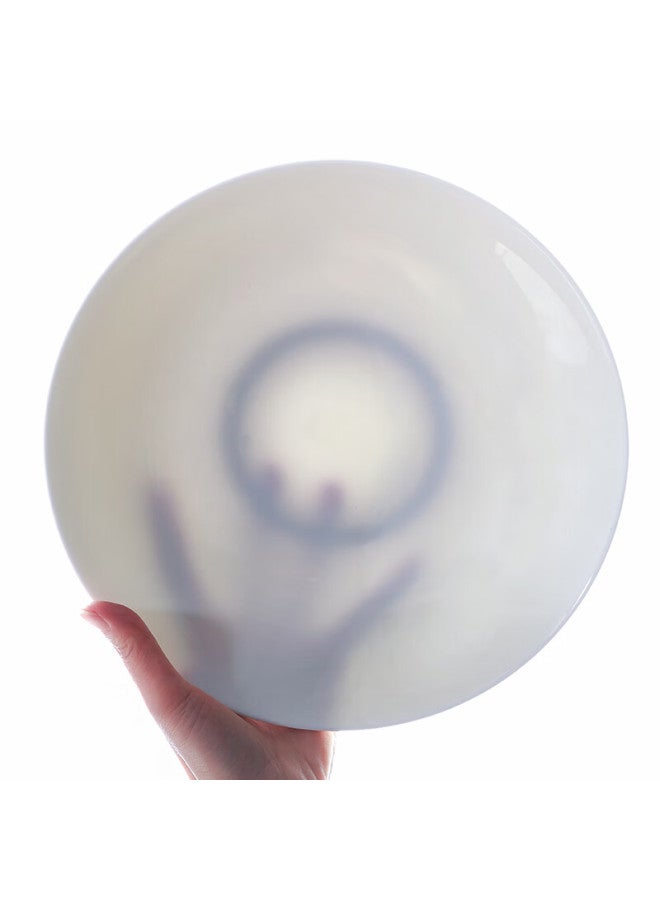 Sky Top Ceramic Dinner Plate White Bone China Dish Home Hotel Tableware 10-inch Moonlight Deep Plate 1 Piece - Image 4