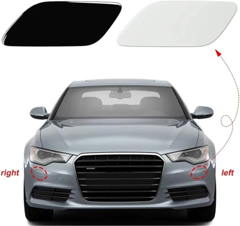 DEMULAX Headlight Washer Nozzle Cover for Audi A6 - Image 3