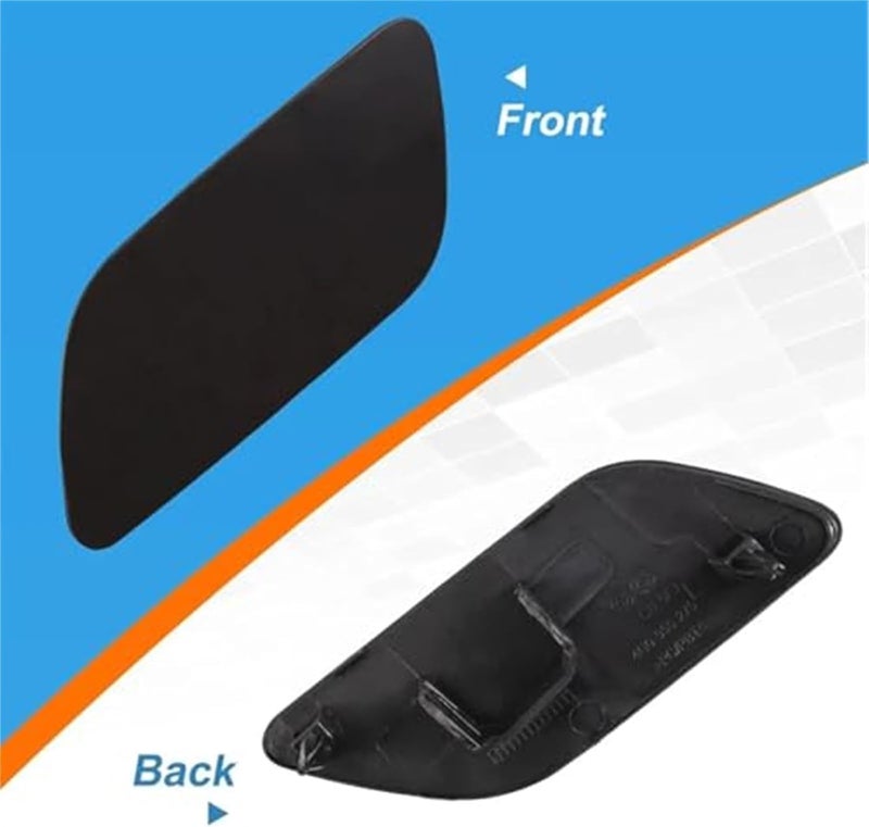 DEMULAX Headlight Washer Nozzle Cover for Audi A6 - Image 2