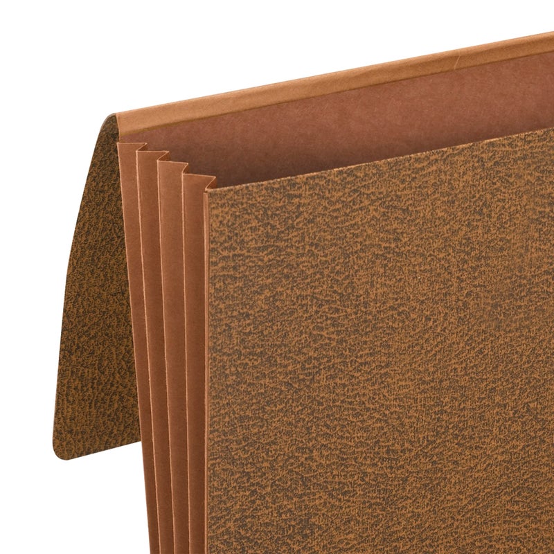 Smead Classic Expanding File Wallet with Flap and Cord Closure, 3-1/2" Expansion, Letter Size, Redrope, 10 per Box (71353) - Image 4