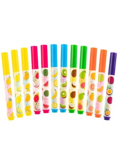 Scentco Smarkers - Washable Patented Gourmet Scented Highlighters, 6 Colors, Large Chisel Tip, 12 Count  - Image 5