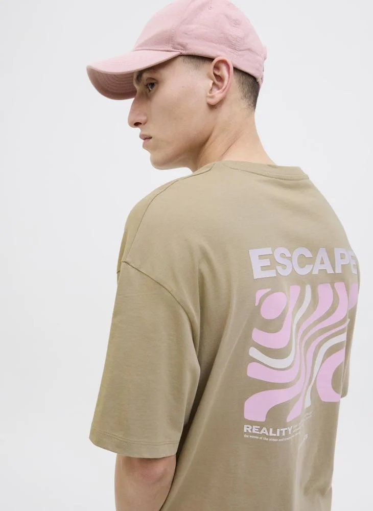 جاك اند جونز JJEAMES TEE SS CREW NECK