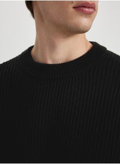 DeFacto Oversized Fit Crew Neck Knit Sweater  - Image 4