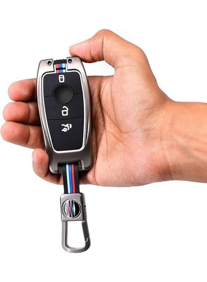 UShop U-Shop Car Key Remote Cover ✔, Slim with a soft silicone metal body, provides complete protection with a key holder - Image 2