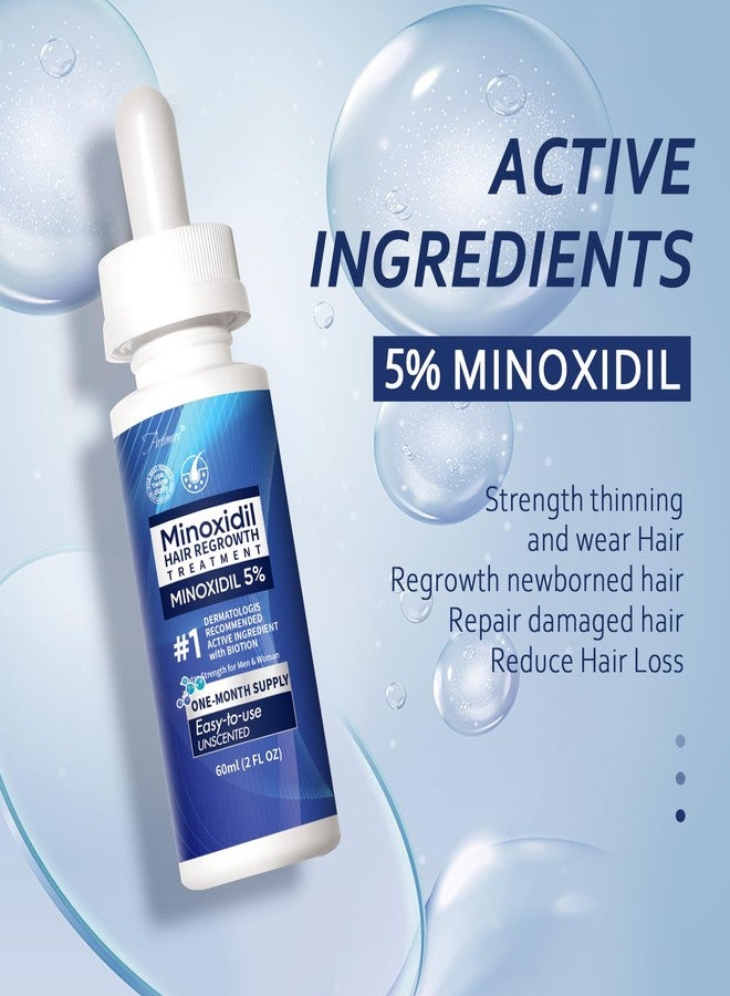 Artimore 5% Minoxidil Hair Growth Serum for Men & Women with Biotin: Minoxidil for Men and Women, 5 Percent, Hair Regrowth Treatment, Extra Strength, 4 Fluid Ounces (2 Bottles) - Image 3