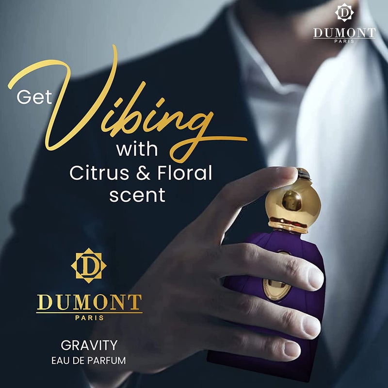 Dumont BOROUJ MODERNITY - 85ml Travel Size - Arabian-Inspired Unisex Perfume for Men & Women - Citrus, Floral, Fruity, Amber & Wood Fragrance - Long Lasting Cologne Mist & Body Spray - Image 4