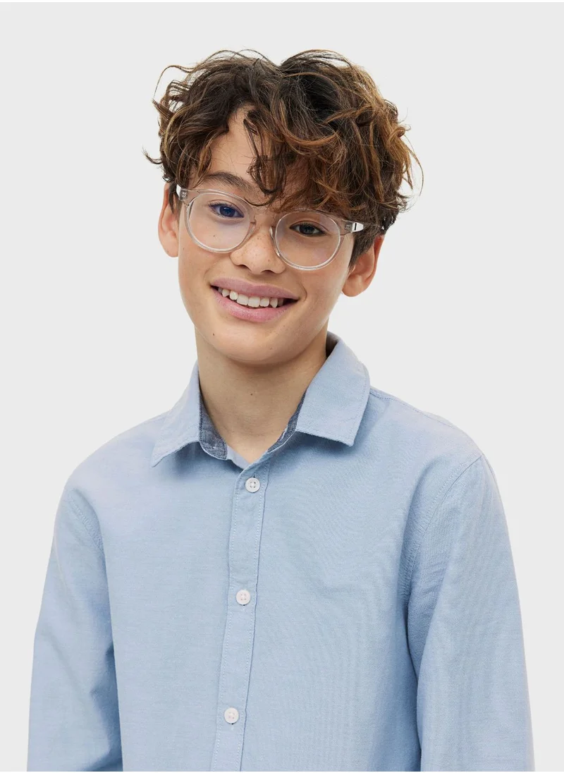 اتش اند ام Kids Button Down Shirt