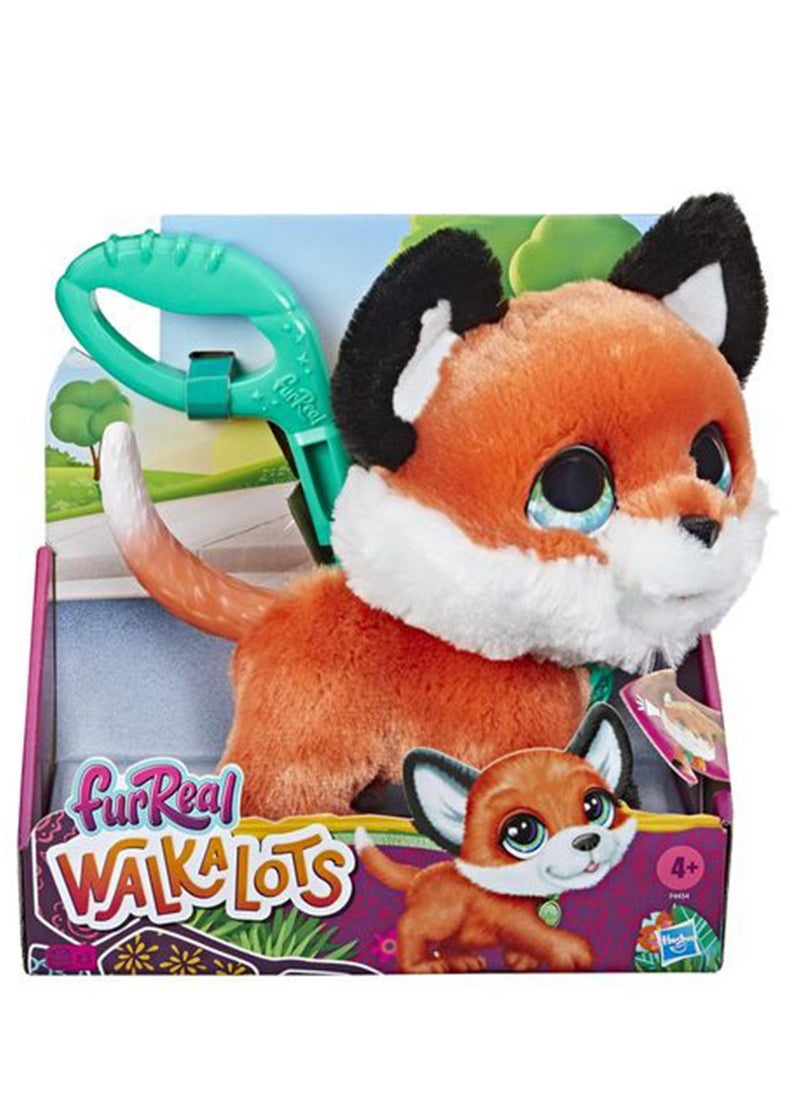 Fur Real FurReal Walkalots Big Wags Fox Interactive Plush Toy | Electronic Pet with Leash for Kids | Fun Walking Toy for Ages 3+ | Cuddly Companion for Children | Pet Toy for Role Play and Activity  - Image 4