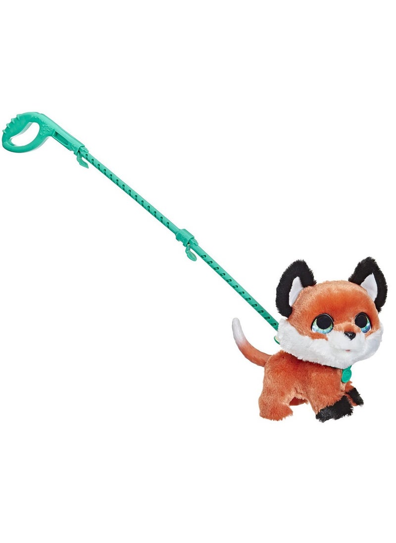 Fur Real FurReal Walkalots Big Wags Fox Interactive Plush Toy | Electronic Pet with Leash for Kids | Fun Walking Toy for Ages 3+ | Cuddly Companion for Children | Pet Toy for Role Play and Activity  - Image 2