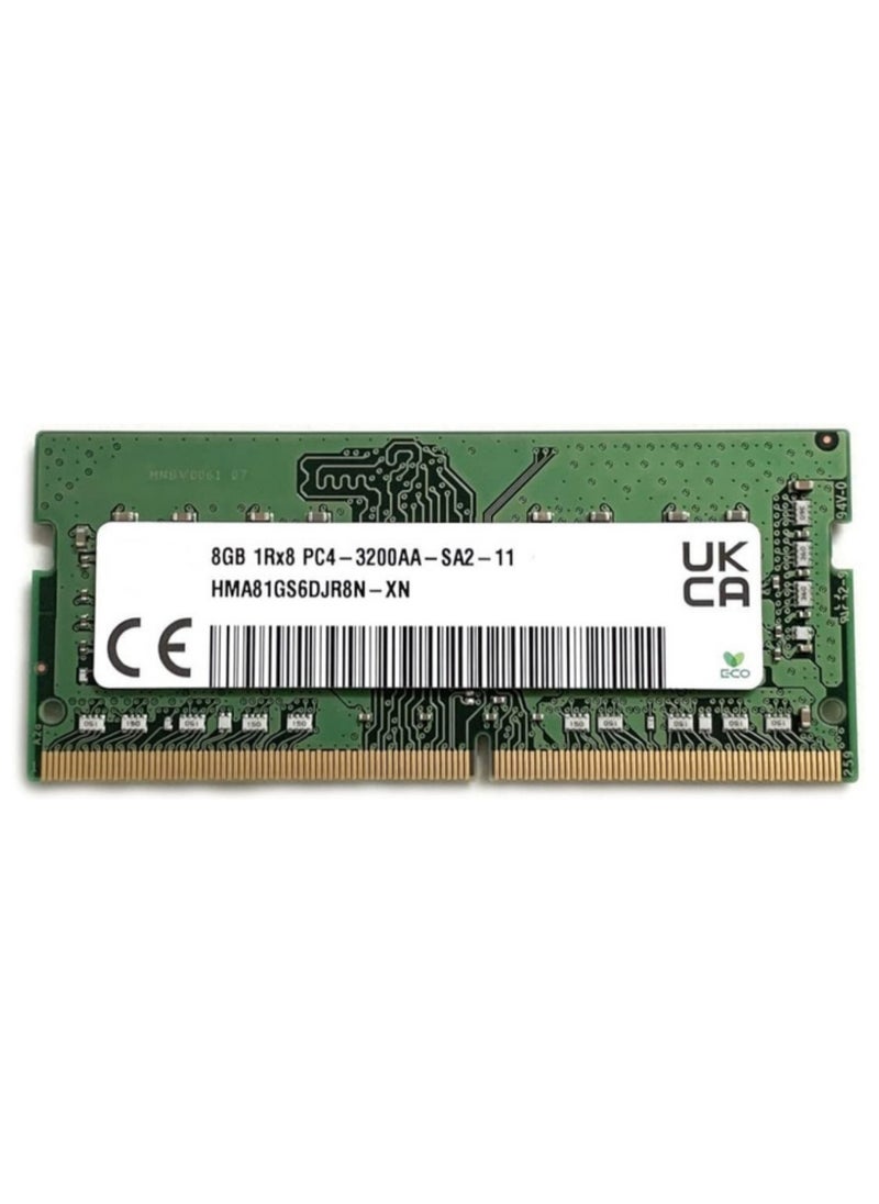Generic 8GB 2666MHz HMA81GS6JJR8N-VK SODIMM Memory Module – High-Speed DDR4 RAM for Laptops 