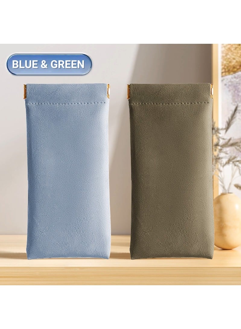 أروى نظارات حالة لينة ، 2 حزمة ضغط أعلى النظارات الشمسية حالة - Image 1