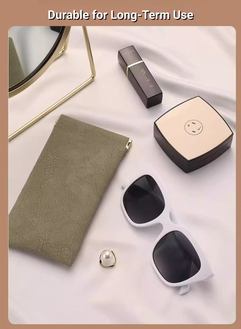 أروى نظارات حالة لينة ، 2 حزمة ضغط أعلى النظارات الشمسية حالة - Image 4