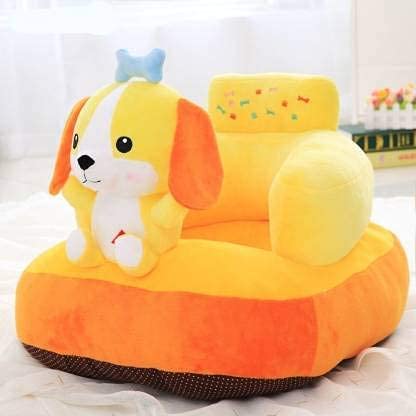 AVSHUB Soft Plush Baby Sofa Chair for 0 to 3 Years Sofa Seat Or Rocking Chair for Kids and Toddlers Sitting Cushion Chair for Birthday Gift & Room Decoration (DG Yellow) - Image 4