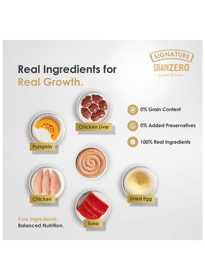 Grain Zero Signature Grain zero  Kitten Tuna Wet Gravy, 6 x 80g (480g) - Image 4