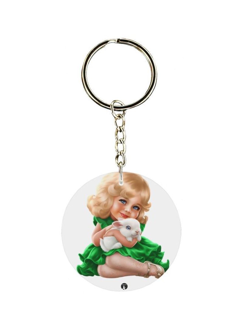 RKN Girl Themed Keychain