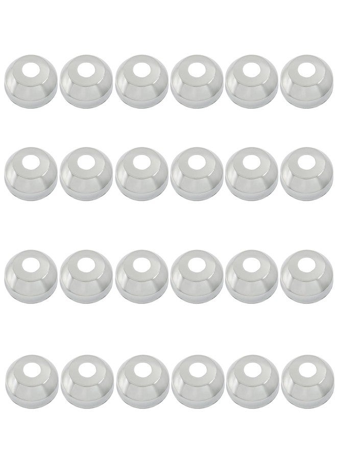 Seimneire ألواح Seimneire Escutcheon، غطاء أنبوب جداري دائري بقطر نصف بوصة لذراع الدش في الحمام وسباكة المرحاض - عبوة من 12 قطعة - Image 1