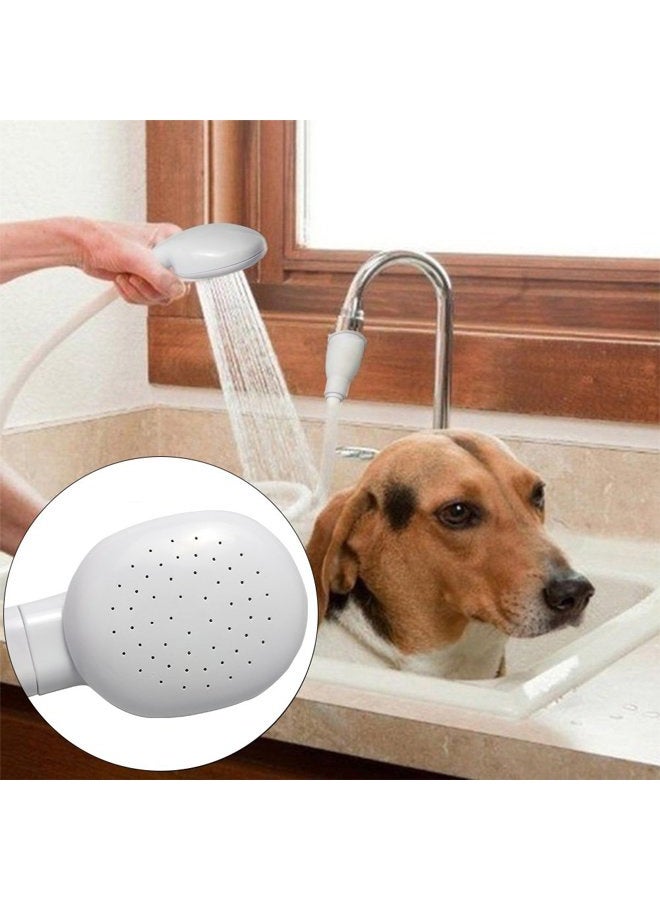 U-BCOO Pet Shower Head Sink Spray Rubber Hose Portable Shampoo Sprayer - Image 3