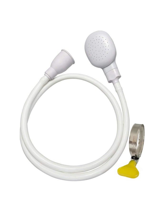 U-BCOO Pet Shower Head Sink Spray Rubber Hose Portable Shampoo Sprayer - Image 1