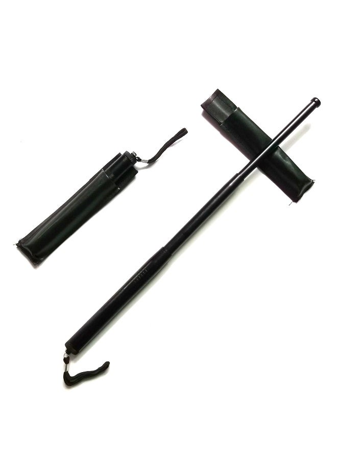 Anna Outdoor Heavy-Duty Three-Section Stainless Steel Telescoping Pole - Durable and Easily Adjustable - Image 2