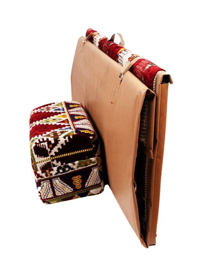 كادي ون جلسة أرضية للتخييم و الرحلات مع مسند ظهر قابل للطي  و التعديل 120x5x45سم - Image 5